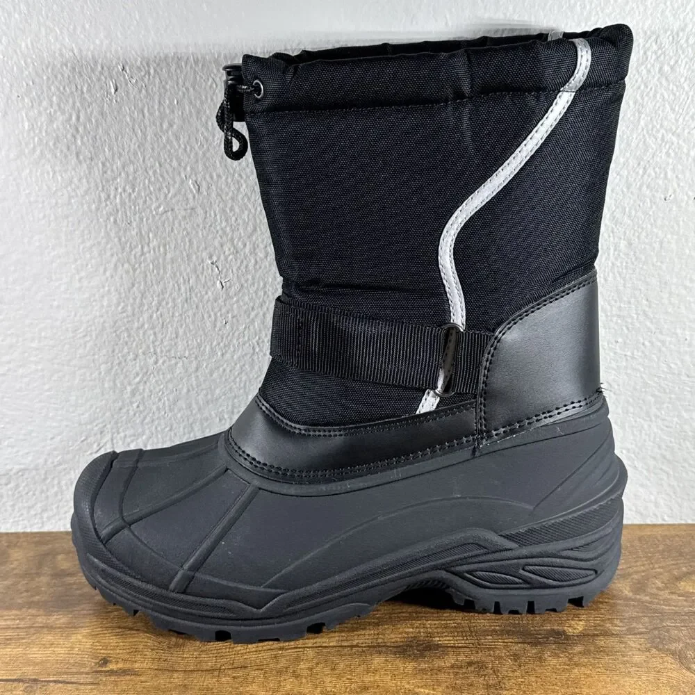Free soldier Mens Snow Boots Insulated Waterproof Size 7 New W/ Defects